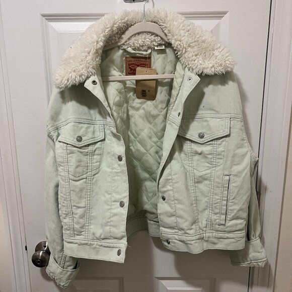 NWT Levi's Sherpa Jacket - Picture 1 of 6